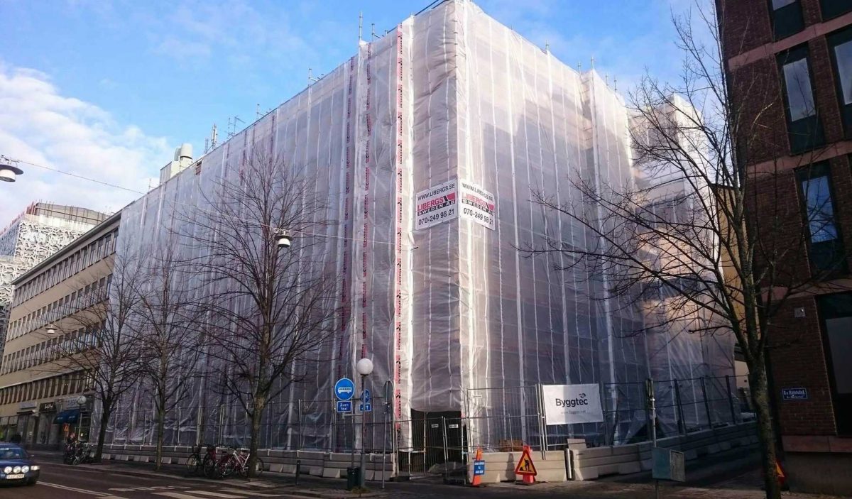 Fasadställning