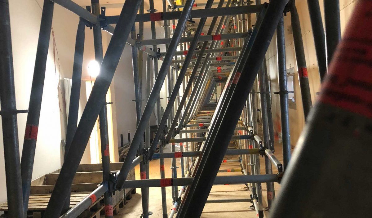 Byggställning specialställning